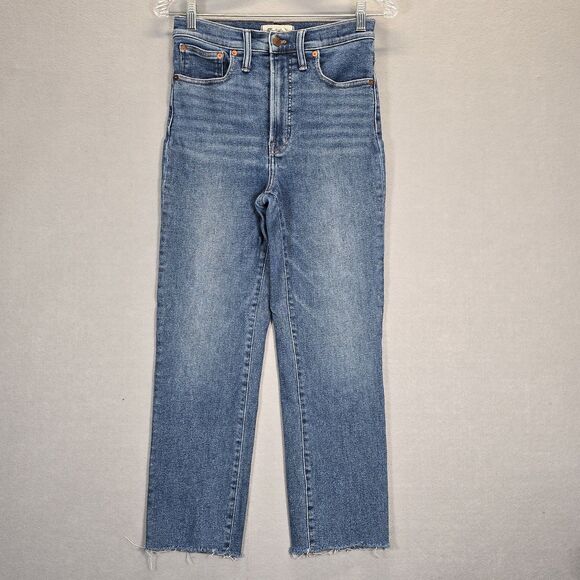 Madewell The Perfect Vintage Jeans Womens Size 27 ( 26 X 24.5 ) High Rise